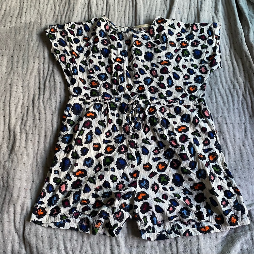 Gorman Leopard Print Romper